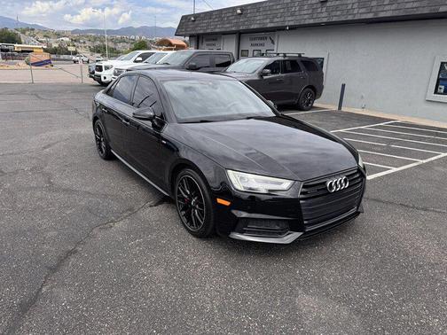 Brilliant Black 2018 Audi A4 2.0T Premium Plus