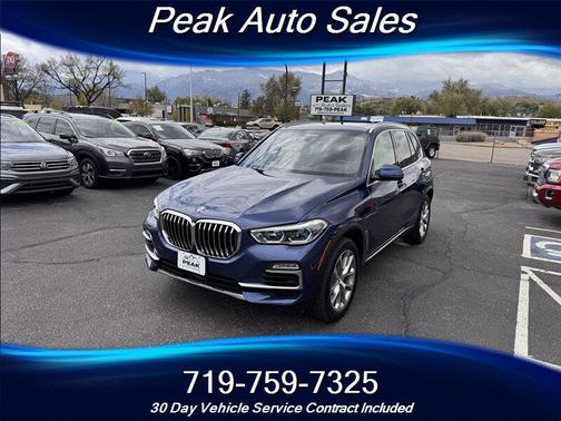 Tanzanite Blue II Metallic 2020 BMW X5 xDrive40i
