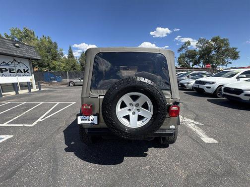 Light Khaki Metallic Clearcoat 2003 Jeep Wrangler Rubicon