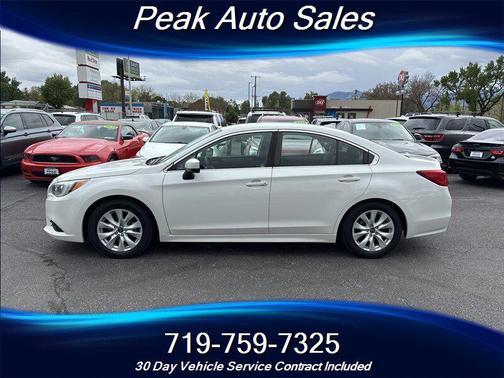 Crystal White Pearl 2017 Subaru Legacy Premium