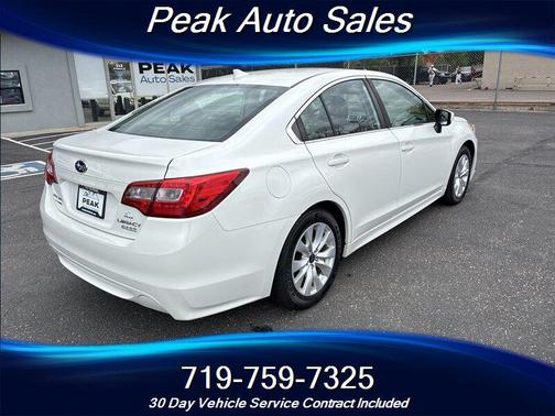 Crystal White Pearl 2017 Subaru Legacy Premium
