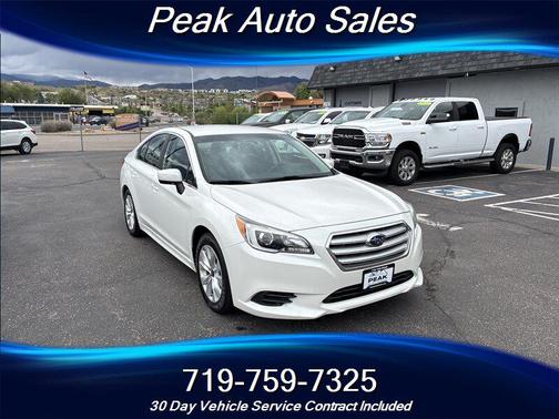 Crystal White Pearl 2017 Subaru Legacy Premium