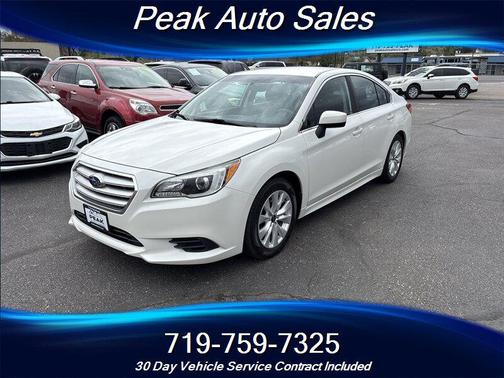 Crystal White Pearl 2017 Subaru Legacy Premium
