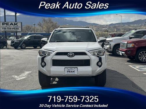 Super White 2019 Toyota 4Runner SR5 Premium