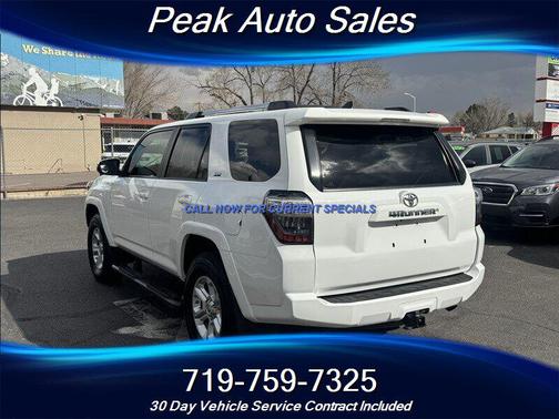 Super White 2019 Toyota 4Runner SR5 Premium