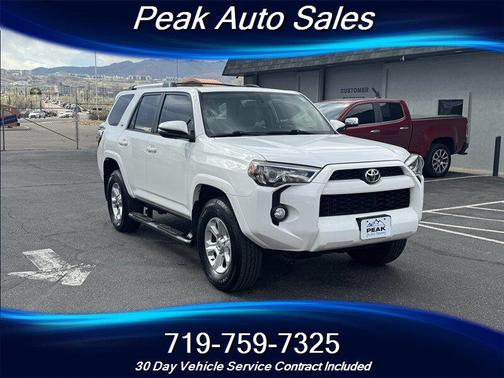 Super White 2019 Toyota 4Runner SR5 Premium