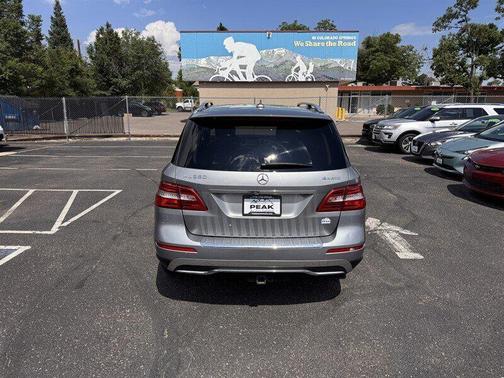 Palladium Silver Metallic 2015 Mercedes-Benz M-Class 4MATIC