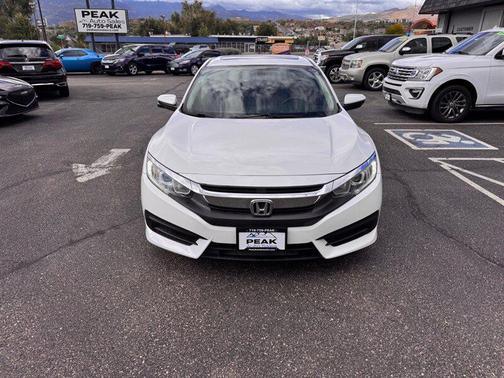 White Orchid Pearl 2016 Honda Civic EX
