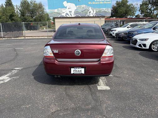 Merlot Clearcoat Metallic 2008 Mercury Sable Premier