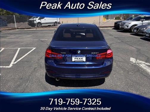 Mediterranean Blue Metallic 2018 BMW 320 i