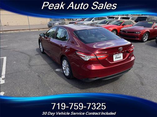 Ruby Flare Pearl 2018 Toyota Camry LE