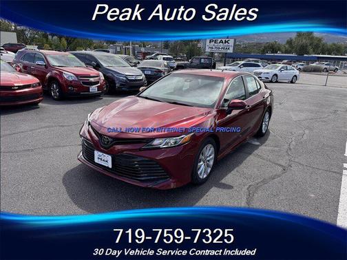 Ruby Flare Pearl 2018 Toyota Camry LE