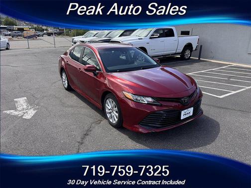 Ruby Flare Pearl 2018 Toyota Camry LE