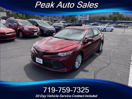 Ruby Flare Pearl 2018 Toyota Camry LE