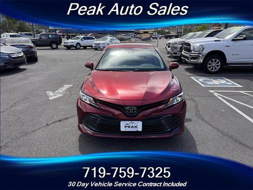 Ruby Flare Pearl 2018 Toyota Camry LE