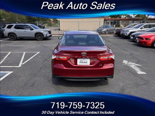 Ruby Flare Pearl 2018 Toyota Camry LE