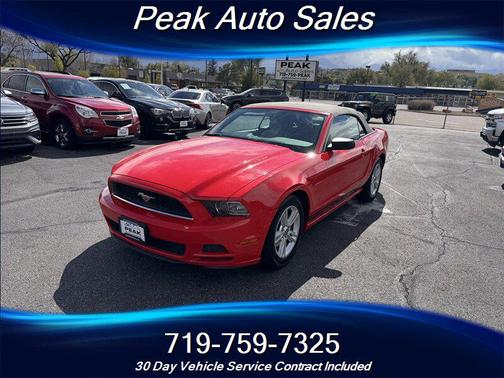 Race Red 2014 Ford Mustang V6