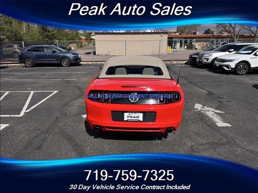 Race Red 2014 Ford Mustang V6