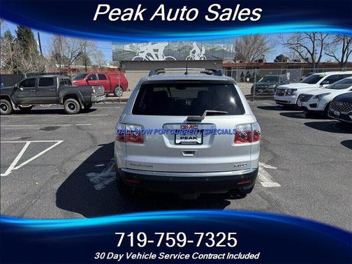 Quicksilver Metallic 2012 GMC Acadia SLT-1