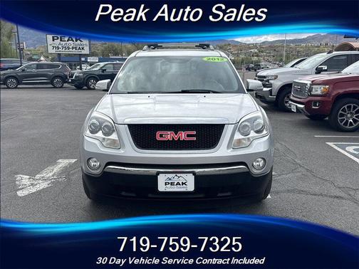 Quicksilver Metallic 2012 GMC Acadia SLT-1