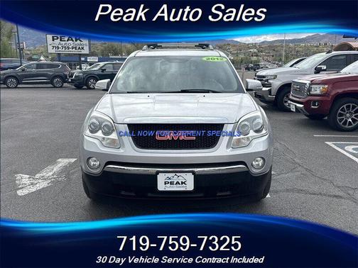 Quicksilver Metallic 2012 GMC Acadia SLT-1