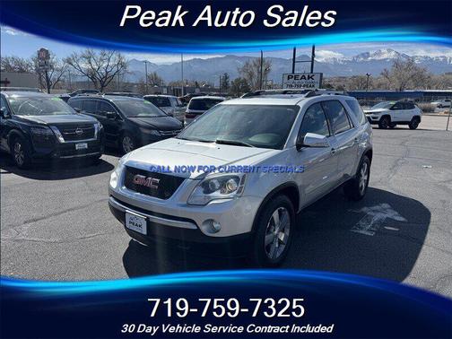 Quicksilver Metallic 2012 GMC Acadia SLT-1