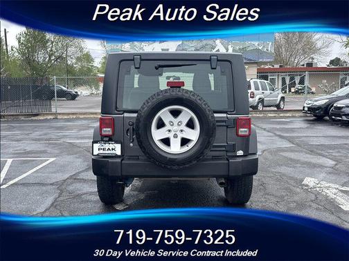 Granite Crystal Metallic Clearcoat 2017 Jeep Wrangler Sport