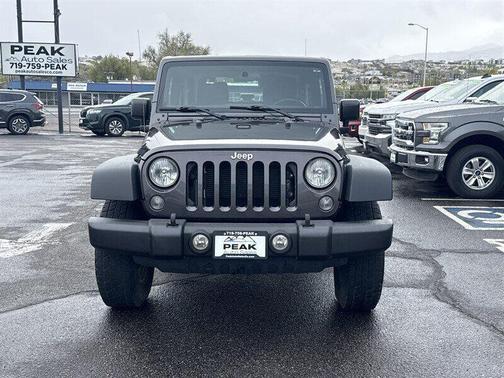 Granite Crystal Metallic Clearcoat 2017 Jeep Wrangler Sport