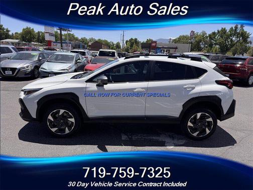 Crystal White Pearl 2024 Subaru Crosstrek Limited