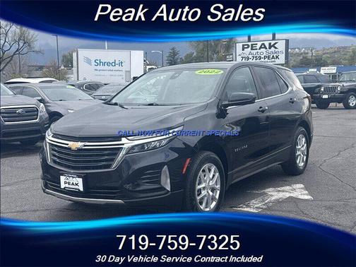 Mosaic Black Metallic 2022 Chevrolet Equinox 1LT