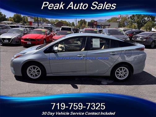 Sea Glass Pearl 2016 Toyota Prius Three