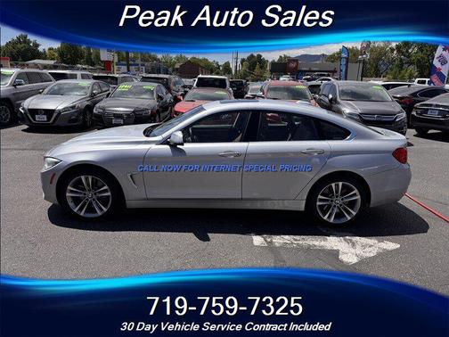 Glacier Silver Metallic 2015 BMW 435 Gran Coupe i xDrive