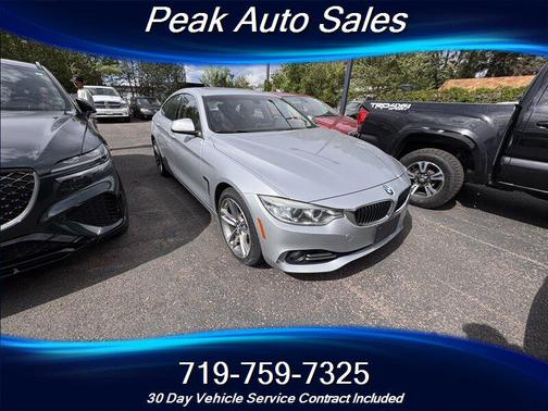 Glacier Silver Metallic 2015 BMW 435 Gran Coupe i xDrive