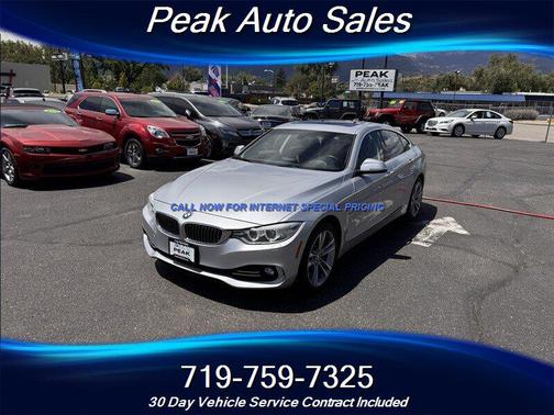 Glacier Silver Metallic 2015 BMW 435 Gran Coupe i xDrive