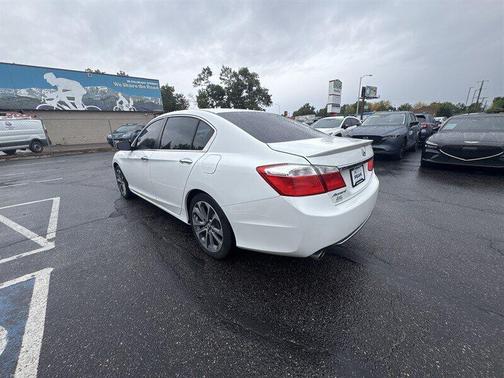 White Orchid Pearl 2013 Honda Accord Sport