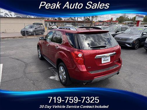 Crystal Red Tintcoat 2015 Chevrolet Equinox LTZ
