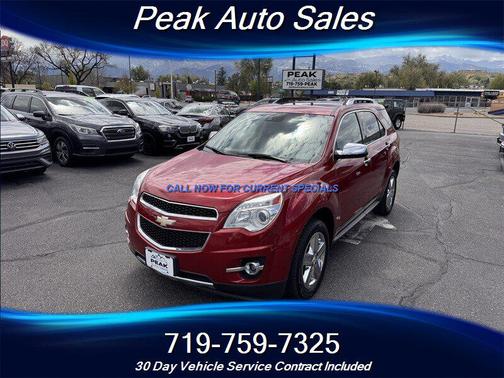 Crystal Red Tintcoat 2015 Chevrolet Equinox LTZ