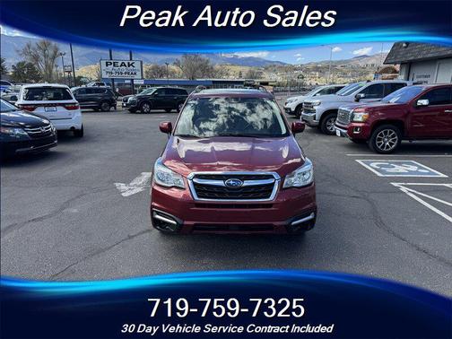 Venetian Red Pearl 2017 Subaru Forester 2.5i Premium