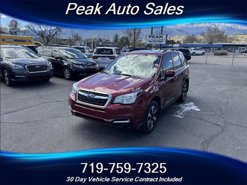 Venetian Red Pearl 2017 Subaru Forester 2.5i Premium