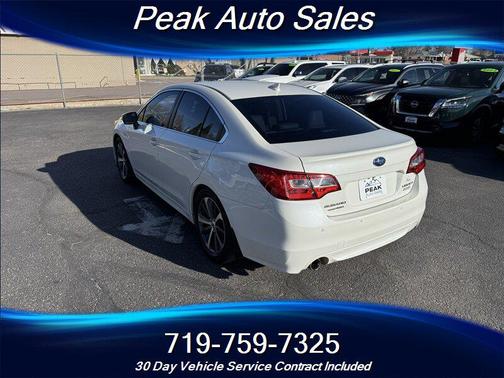 Crystal White Pearl 2017 Subaru Legacy Limited