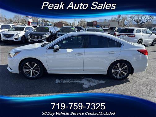 Crystal White Pearl 2017 Subaru Legacy Limited