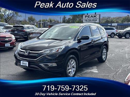 Crystal Black Pearl 2016 Honda CR-V EX-L