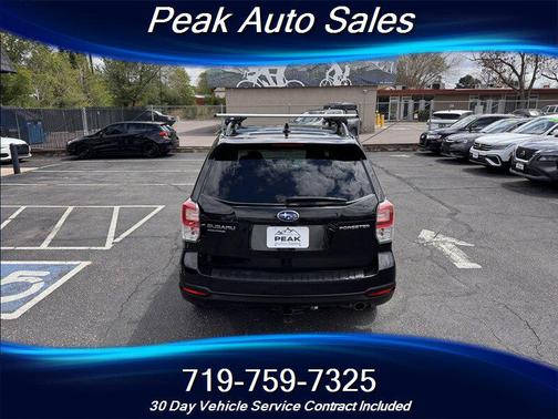 Crystal Black Silica 2018 Subaru Forester 2.5i Limited