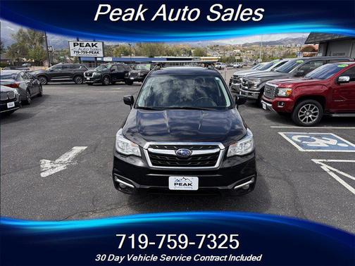 Crystal Black Silica 2018 Subaru Forester 2.5i Limited
