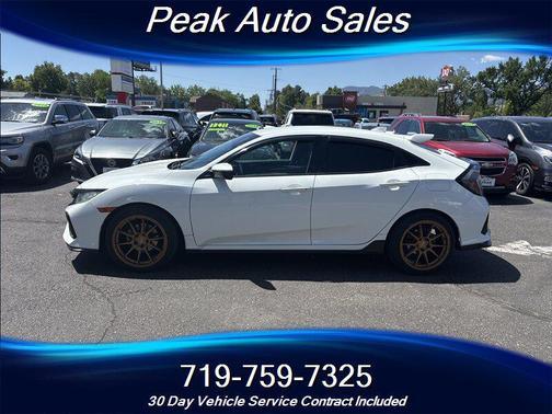 White Orchid Pearl 2017 Honda Civic Sport