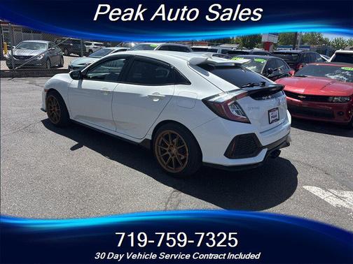White Orchid Pearl 2017 Honda Civic Sport