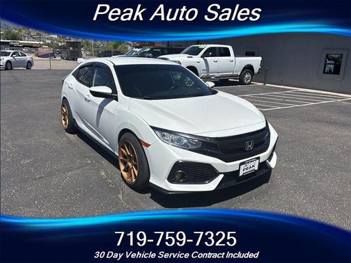 White Orchid Pearl 2017 Honda Civic Sport