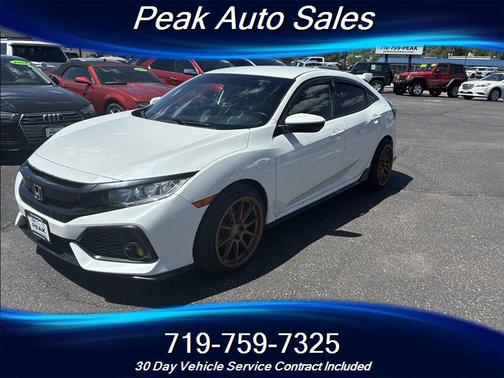 White Orchid Pearl 2017 Honda Civic Sport