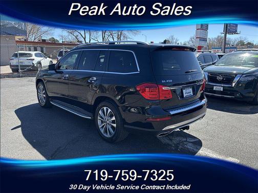 Black 2015 Mercedes-Benz GL-Class 4MATIC