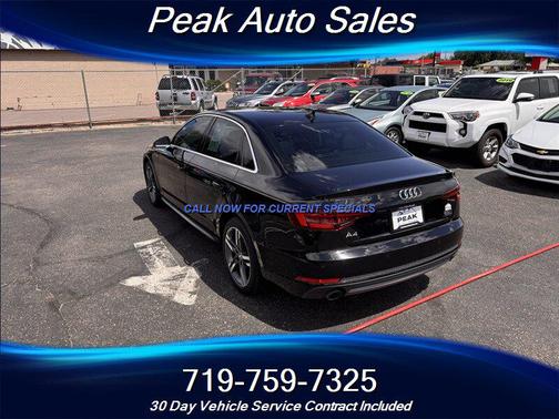 Brilliant Black 2018 Audi A4 2.0T Premium Plus